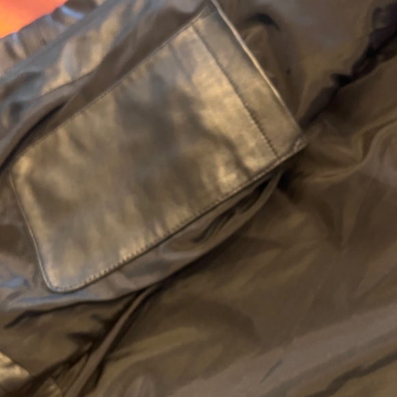 Women's Black Real Leather Jacket NWT - Picture 3 of 10